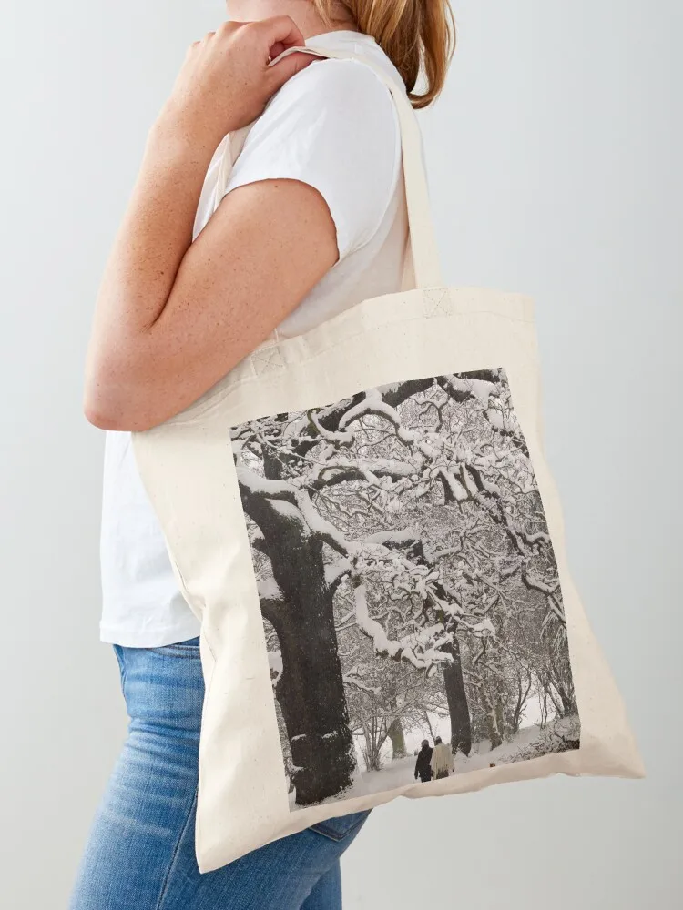 

A Walk in the Woods Tote Bag custom canvas bag Canvas shoulder bag hand Handbags