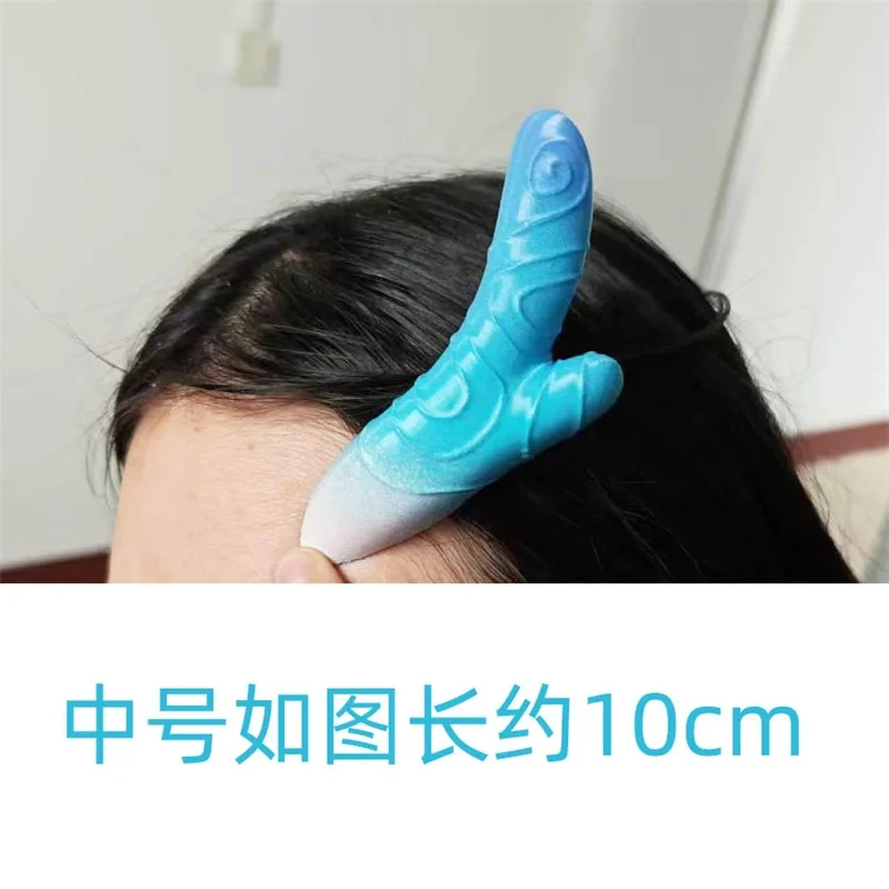 s;3'c\5/b'Anime Movie NE ZHA Ao Bing Ao Run Ao Guang Dragon Horns Headwear Hairwear Cosplay Props Access3'f,6\b;8/ view 6
