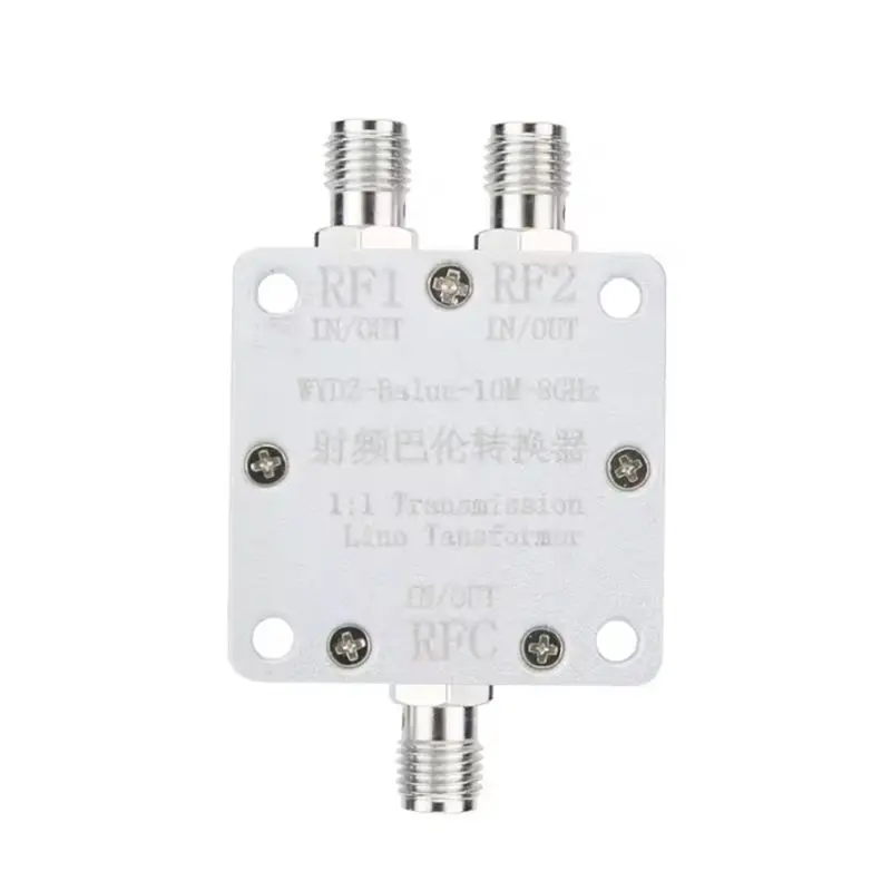 

ABNR Transmission Line Transformer RF Balun Converter 10M-8Ghz 1:1 With SMA Female Connector