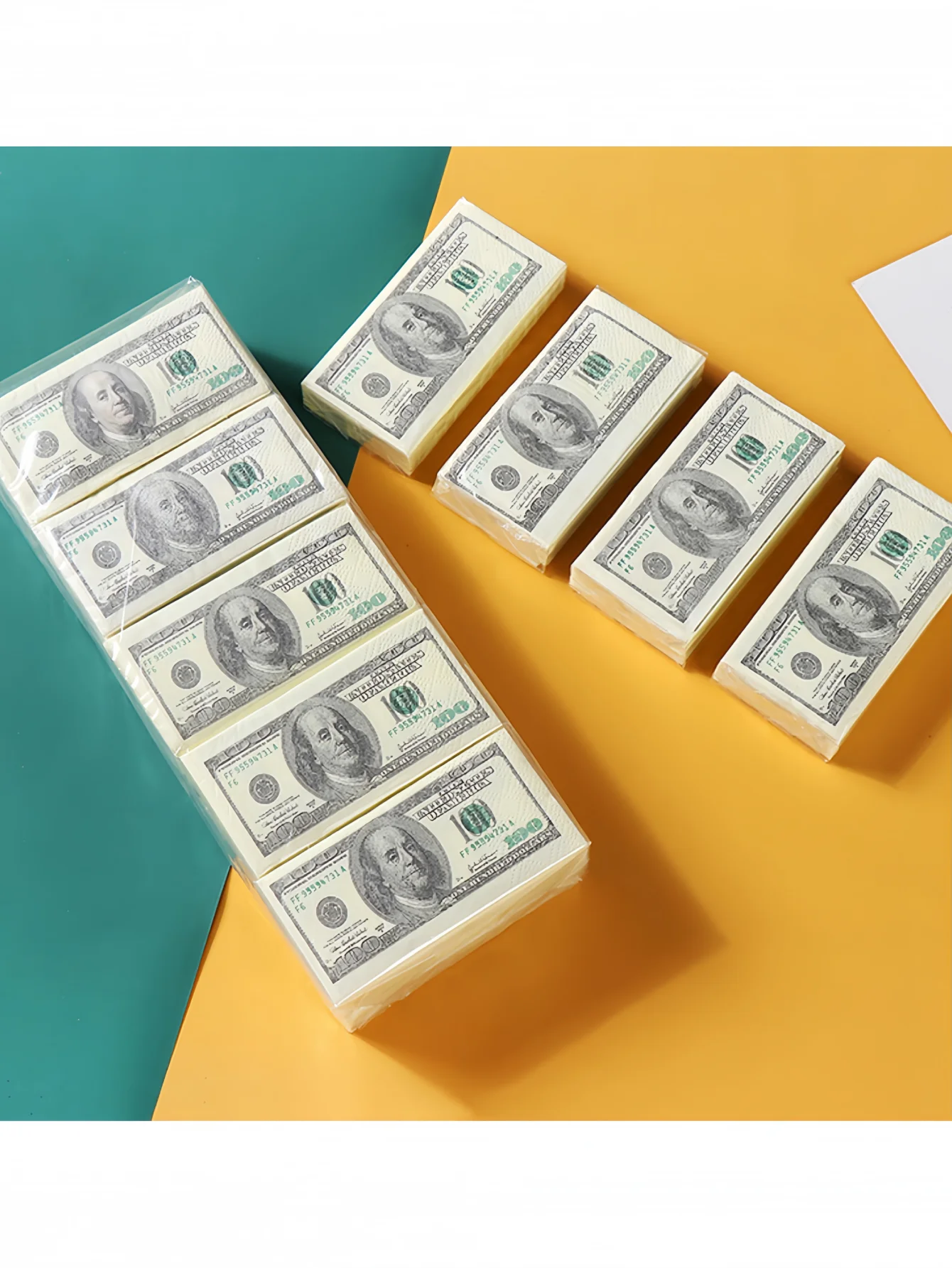 Портативные носовые платки и салфетки с цветным узором — 3-слойная салфетка, компактная карманная упаковка, подходят для ежедневного использования и незаменимого использования.