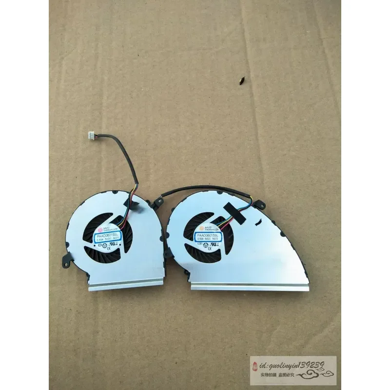 Fan for MSI GE62 GE72 GE62VR GE72VR GE62MVR