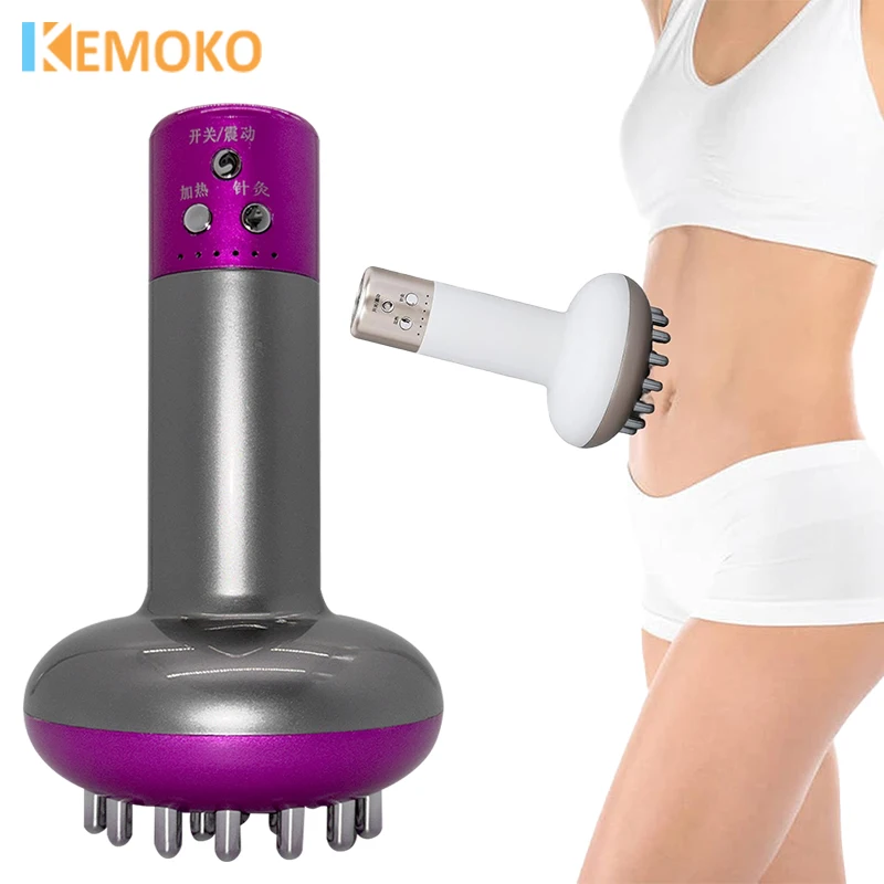 

Electric Lymphatic Drainage Machine Meridian Body Massage Care Brush Guasha Physiotherapy Apparatus Microcurrent Anti Cellulite