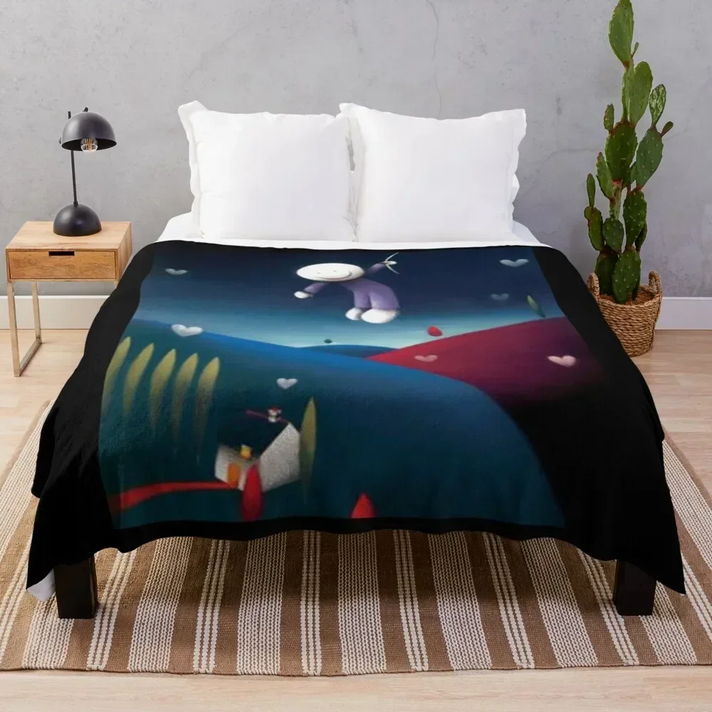 

Doug Hyde Throw Blanket Easy Care Comfortable Blanket for Couch