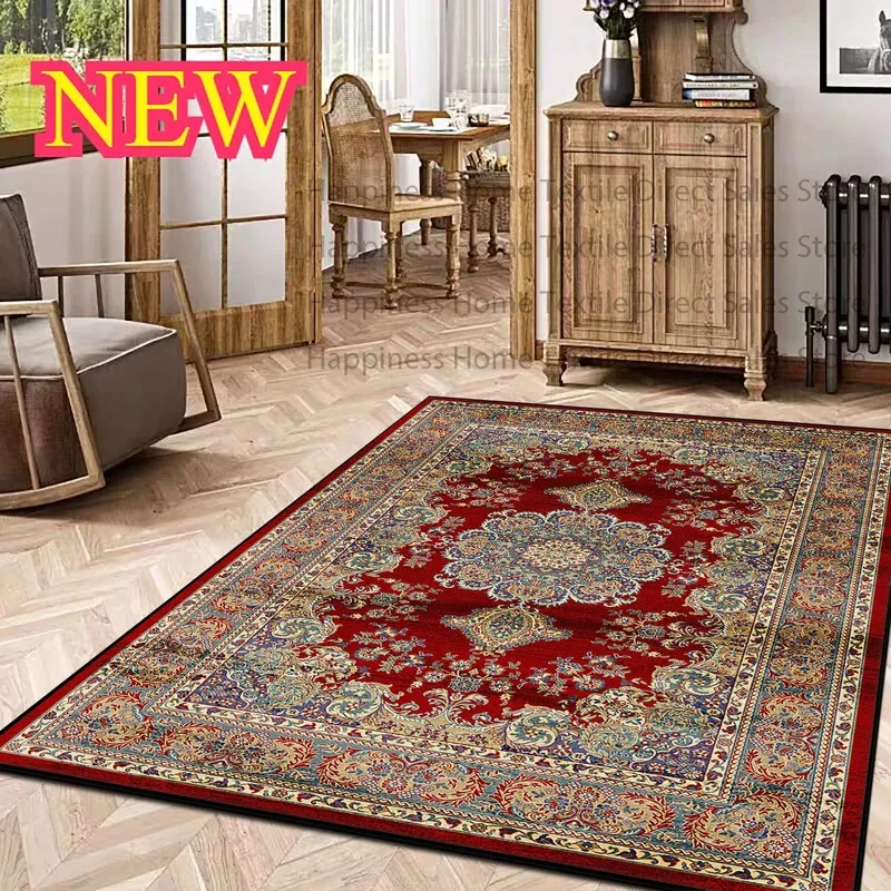 VIKAMA Vintage Persian Ethnic Rugs Turkish Rugs – Suitable For Living Rooms And Bedrooms; Vintage Rugs Hall Mats Home Decor view 4