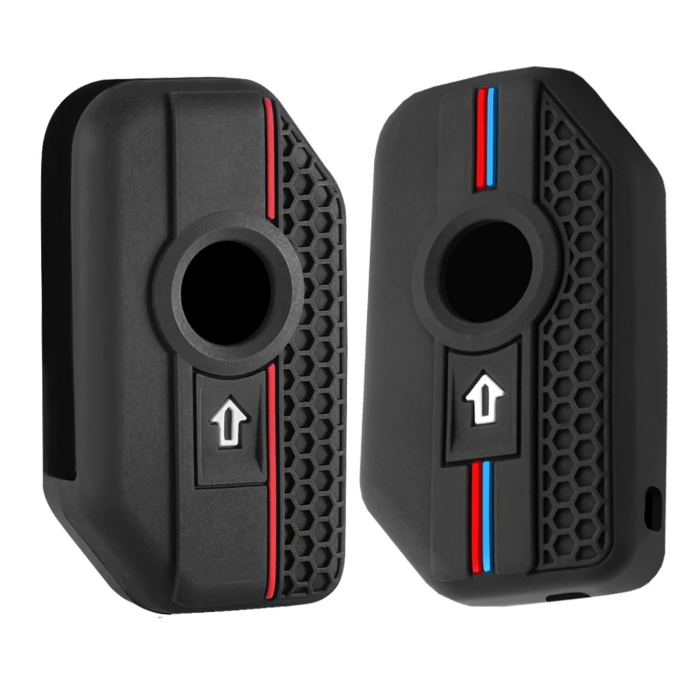 Capa de silicone para chave de motocicleta, capa fob para bmw r1250gs r1200gs c400gt f750gs f850gs k1600b k1600gt r1200rs r1200rt f900r f900xr