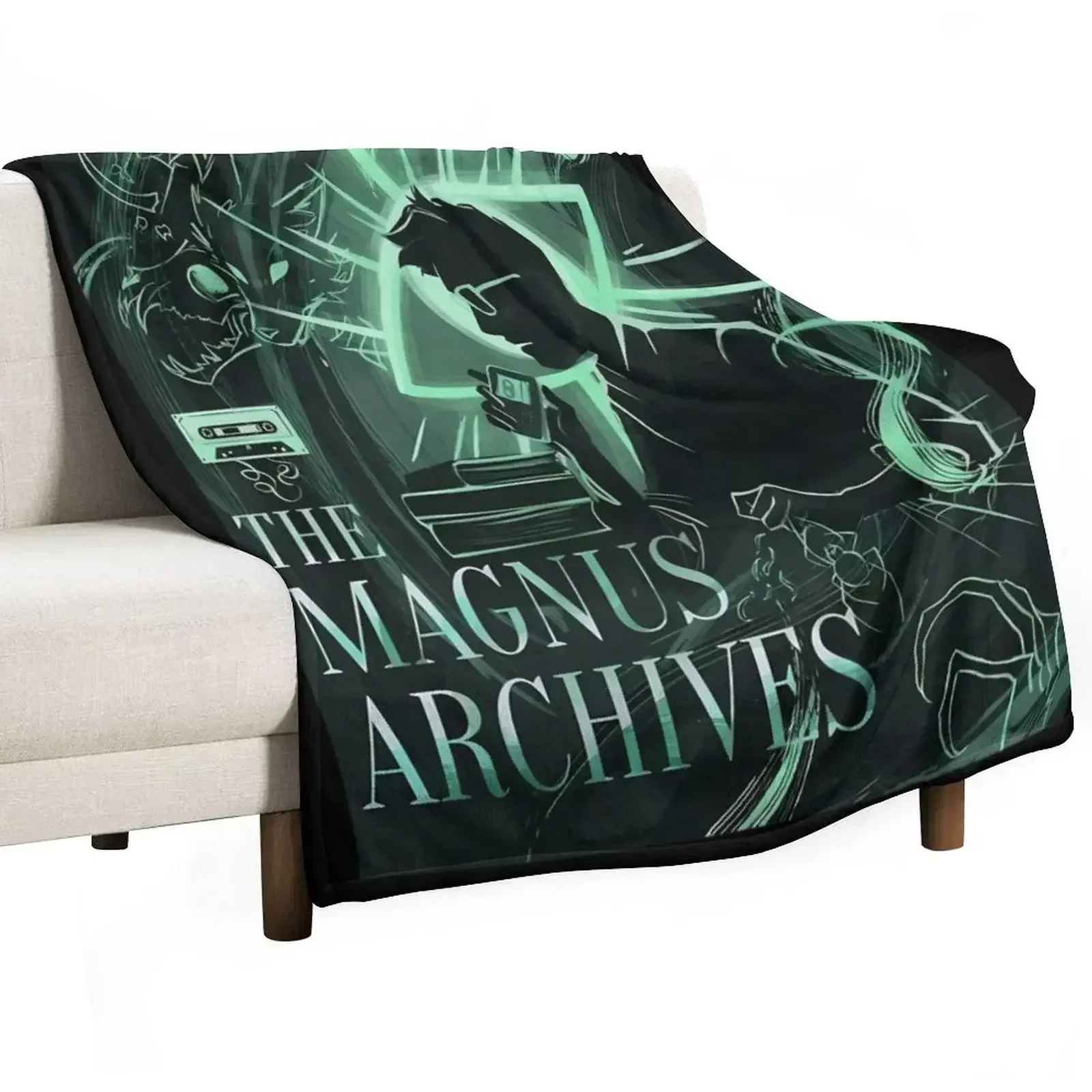 The magnus archives Throw Blanket warm winter heavy to sleep Summer Luxury St Thins Camping Blankets