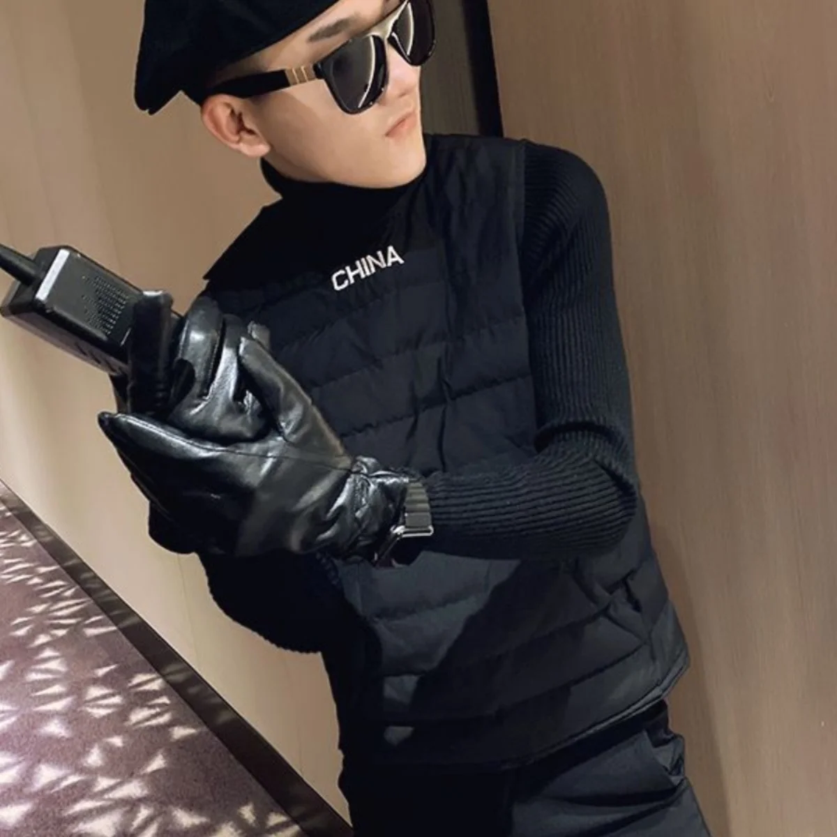 

Мужской легкий терможилет большого размера 300 Pou Design Sensation с хлопковой изоляцией, модный, универсальный, для осени и зимы