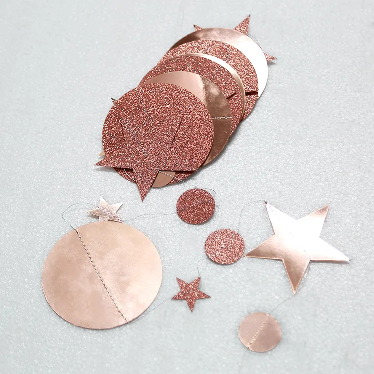 13ft Gold Twinkle Little Star Party Girlanden Glitzer Hängende Mond Sterne Dekorationen Kindergeburtstag Babyparty Ramadan EID Party – Detail 14