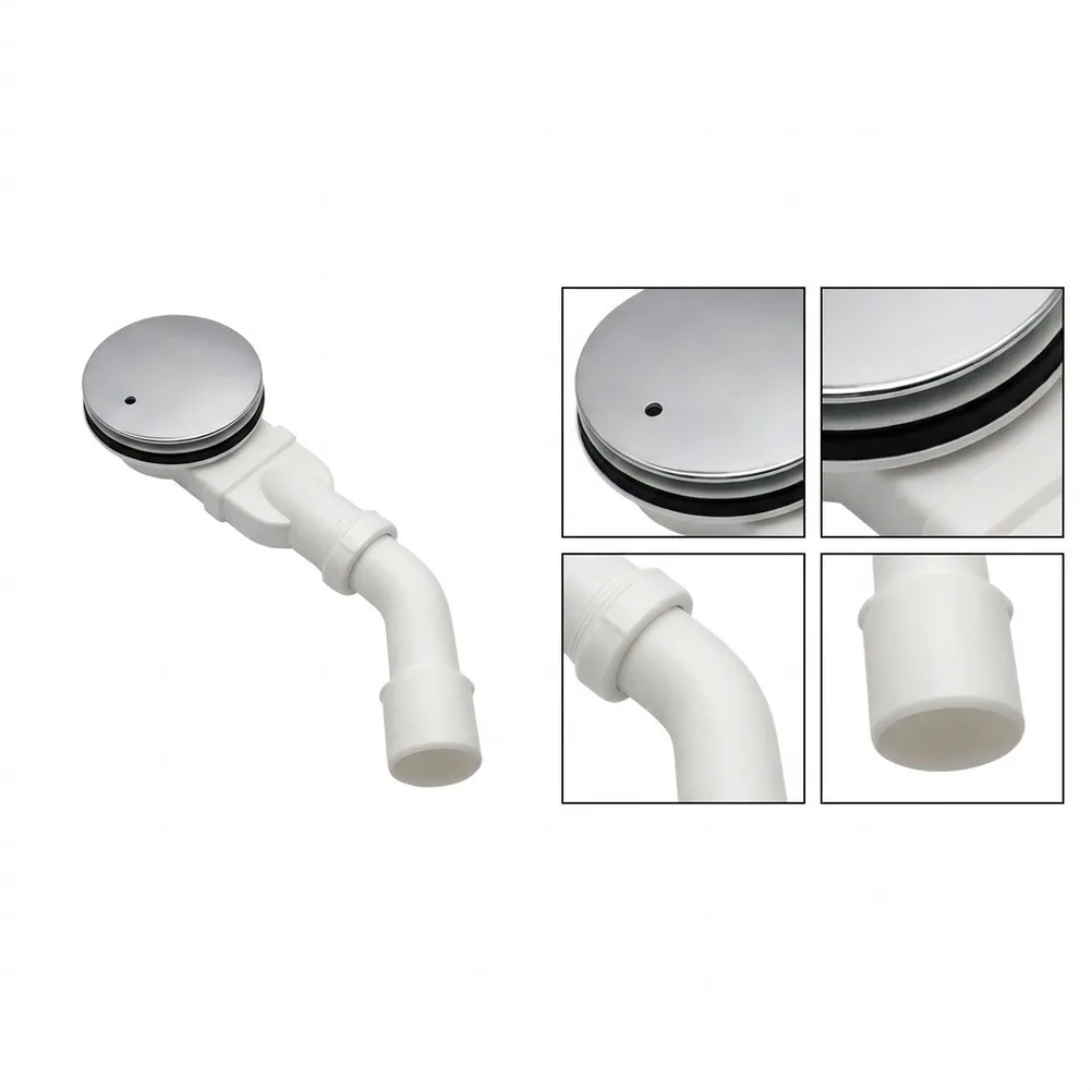 90mm For Ultra For Slim Shower Bath Waste Fitting Smell Trap Hair Strainer Fast Drain Bathroom Shower Tray Plumbing Accessories