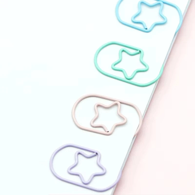 20pcs Colorful Loop Pins - Creative Stationery Bookmark Set, High Value for Money, Perfect for File Organization and Display