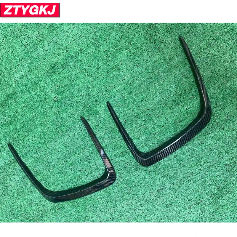 2 PCS High Quality Carbon Fiber Engine Hood Bonnets Trims For BMW M3 G80 M4 G82 2021 Up - Image 4