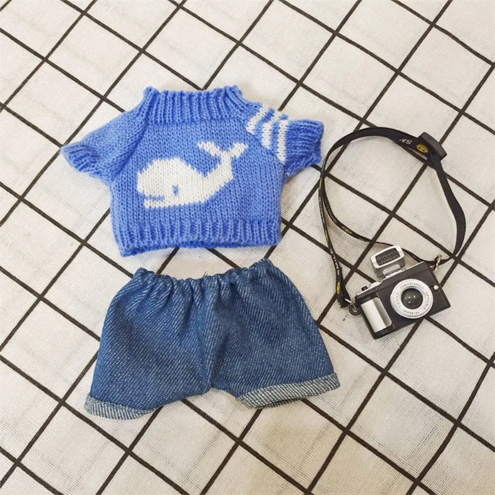 

New Mini Doll Clothes Hoodies Multistyles Fashion Doll Sweater Toys Accessories Idol Doll Outfit 20cm Cotton Doll