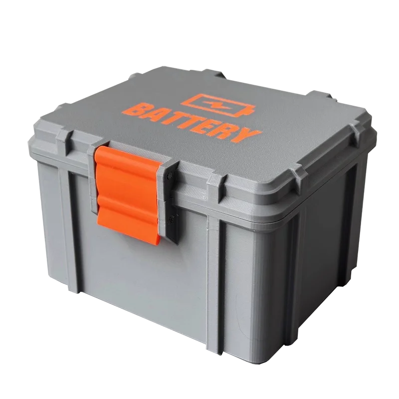 Organizer na baterie 18650 21700, pudełko do przechowywania, druk 3D PETG z 20 otworami na ogniwa, uchwyt na ogniwa do przechowywania baterii litowych. — zdjęcie produktu 7