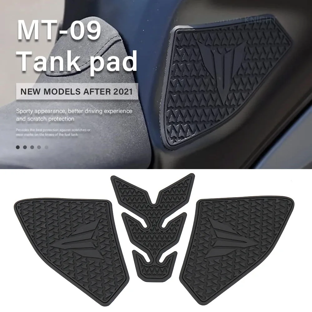 

MT-09 Non-slip Side Fuel Tank Motorcycle Stickers Waterproof Pad Rubber Sticker 2021-2023 FOR YAMAHA MT-09 MT09