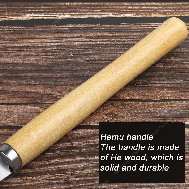 Imagem -04 - Durável Madeira Carving Knife Grupo Torno Cinzel Ferramentas de Torneamento Carpintaria Gouge Skew Parting Spear Carpenter Tools Novo Pcs por Conjunto