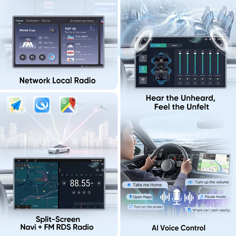 Radio para Auto Junsun de 8 Núcleos con 4G WiFi para VW POLO 5 Sedán 2008 2009 2010 - 2020, Pantalla IPS, CarPlay, Android Auto, GPS, Navegador, Estéreo, SWC, BT, FM, AM, RDS, DSP, 2Din, Mirror Link, Reproductor Multimedia, Chat de Voz con IA, Cámara 360 Opcional, Actualización OTA, Unidad Principal 7