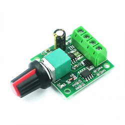 New DC 1.8V 3V 5V 6V 12V 2A PWM Motor Speed Controller Low Voltage Motor Speed Controller PWM 0~100% Adjustable Drive Module