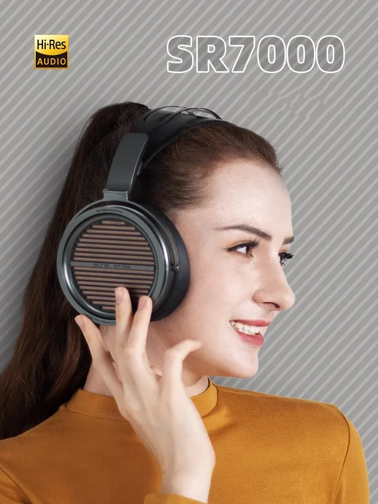 

Aune SR7000 Butterfly Earphones High Sound Hifi Music Monitor DJ Studio Closed End Head Monitoring Stereo Bass Headphone Headset