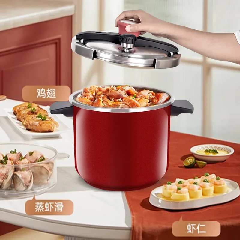 New uncoated Pressure cooker electric cooker 100Kpa Anti explosion pressure cooker stainless steel Non stick pan pressure canner