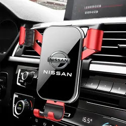 Universal Car Phone Holder Air Vent Support For Nissan sentra Serena maxima Versa Micra rogue tiida x-trail nismo Accessories