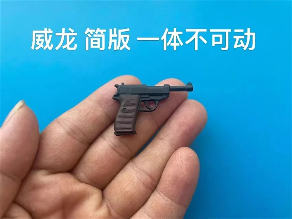 

Hot Sales 1/6th DML Soldier Doll The Secondary Weapons P38 PVC Material Not Real For 12" Soldier Doll Scene Component DIY