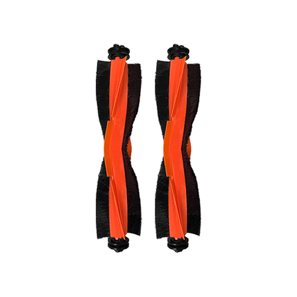 1/2pcs Main Brushes For Xiaomi For MIJIA M40/D110CN Robot Vacuum Cleaner V-shaped Removable Bearing Brushes Accessories
