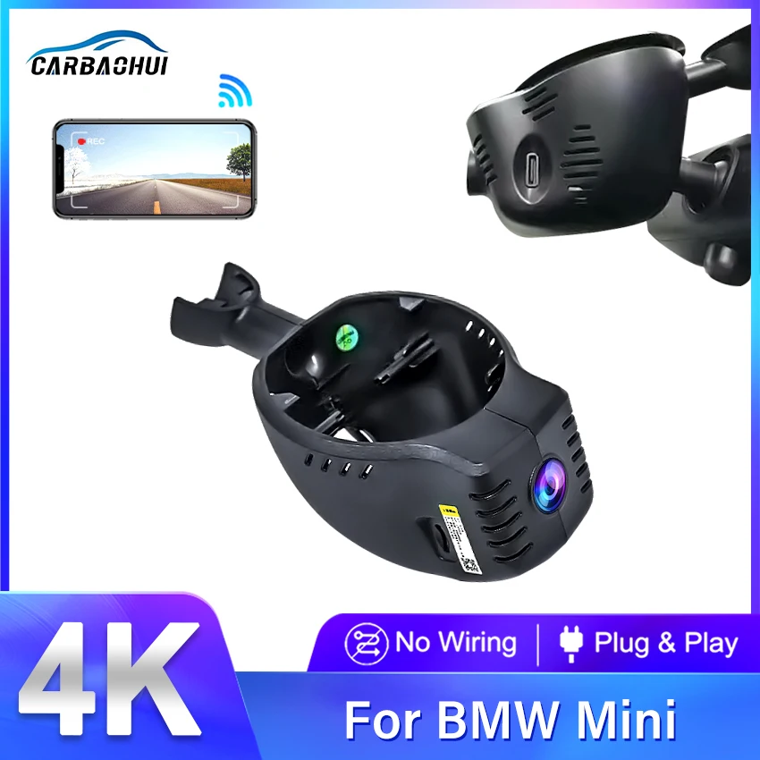 

Car DVR for MINI Cooper Countryman Clubman Convertible JCW,4K Dash Cam Camera for MINI f54 f55 f56 f57 f60 2014 to 2023 DashCam