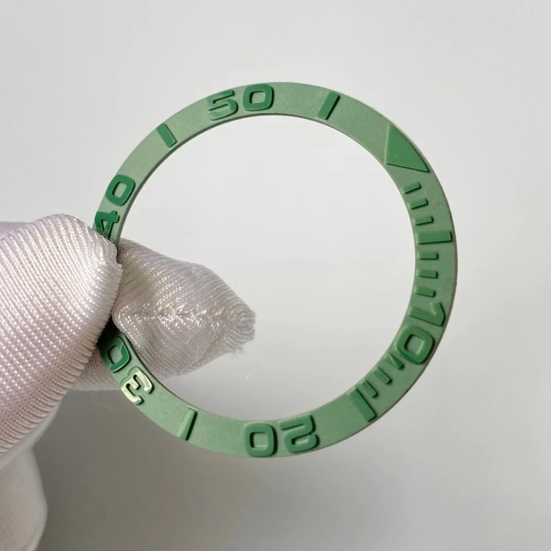 38 مللي متر خاتم ساعة سيراميك الإدراج ساعة للرجال ساعة حالة استبدال الملحقات مناسبة ل SUB 40 مللي متر ساعة حالة يخت معدل