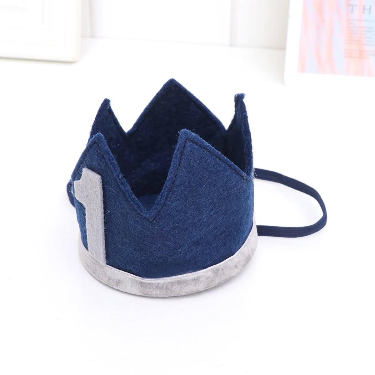 

Children's Crown Headband Happy Birthday Hats Boy Girl Toddler Baby Kid for Bands