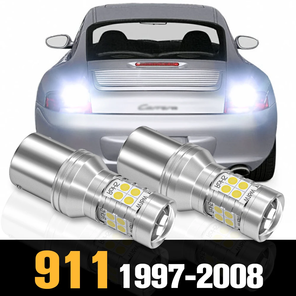 

2x Canbus LED Reverse Light Backup Lamp Accessories For Porsche 911 1997-2008 1998 1999 2000 2001 2002 2003 2004 2005 2006 2007