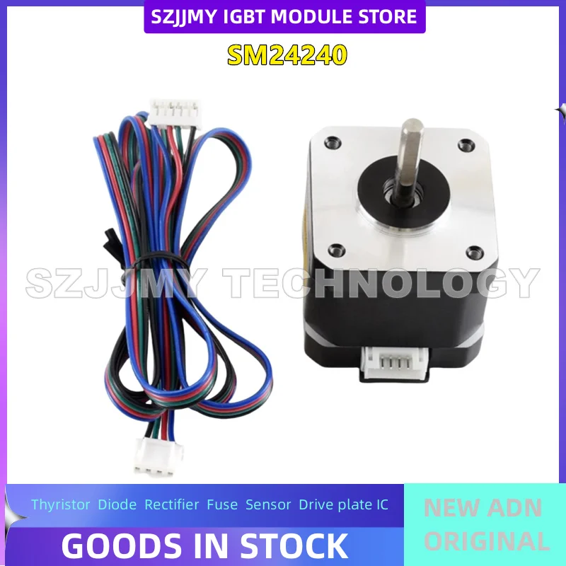 NEW ORIGINAL IN STOCK  SM24240 two-phase stepper motor is suitable for Raspberry Pi stepper motor drive board/driver