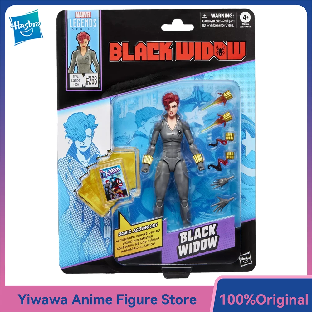 

Оригинальная новая серия Hasbro Marvel Legends Black Widow (X-Men 1990) 15 см, красивая экшн-фигурка из комиксов, коллекция моделей игрушек