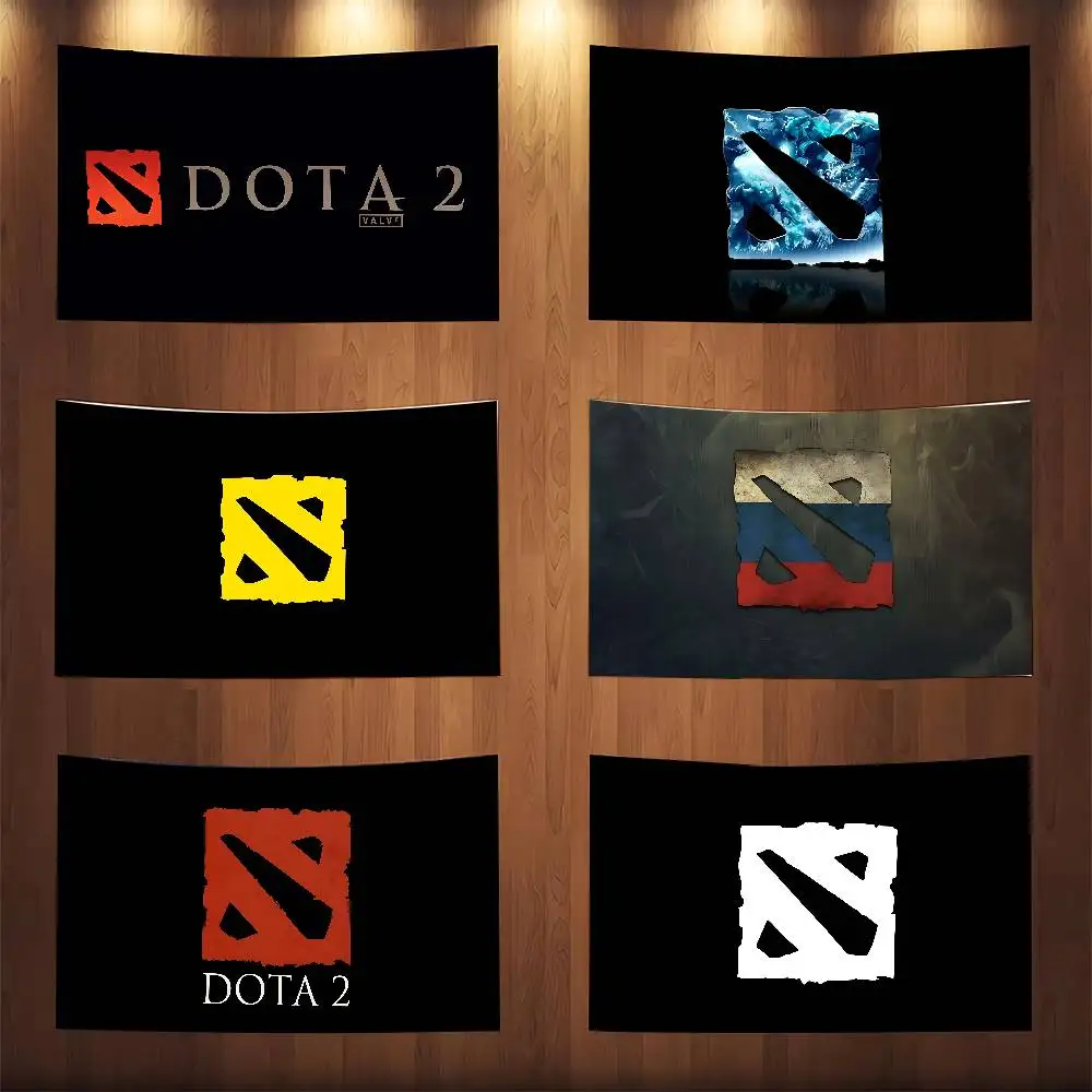 Game D-Dota 2 Flags Home Decor Tapestries Banners Background Decorations Children's Banners Holiday Decorations Backdrops