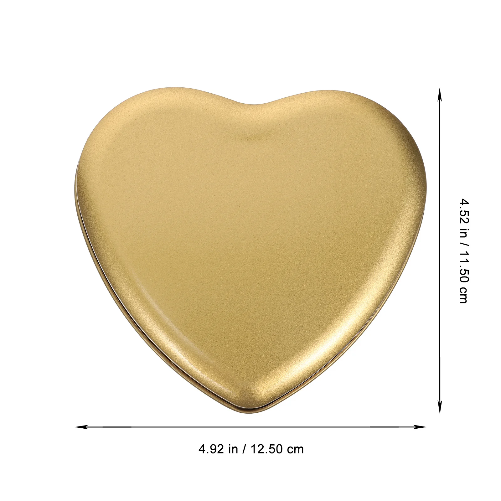 

4Pcs Heart-Shaped Candy Storage Boxes Multipurpose Gift Containers Durable Chocolate Cookie Holder Candy Packing Box