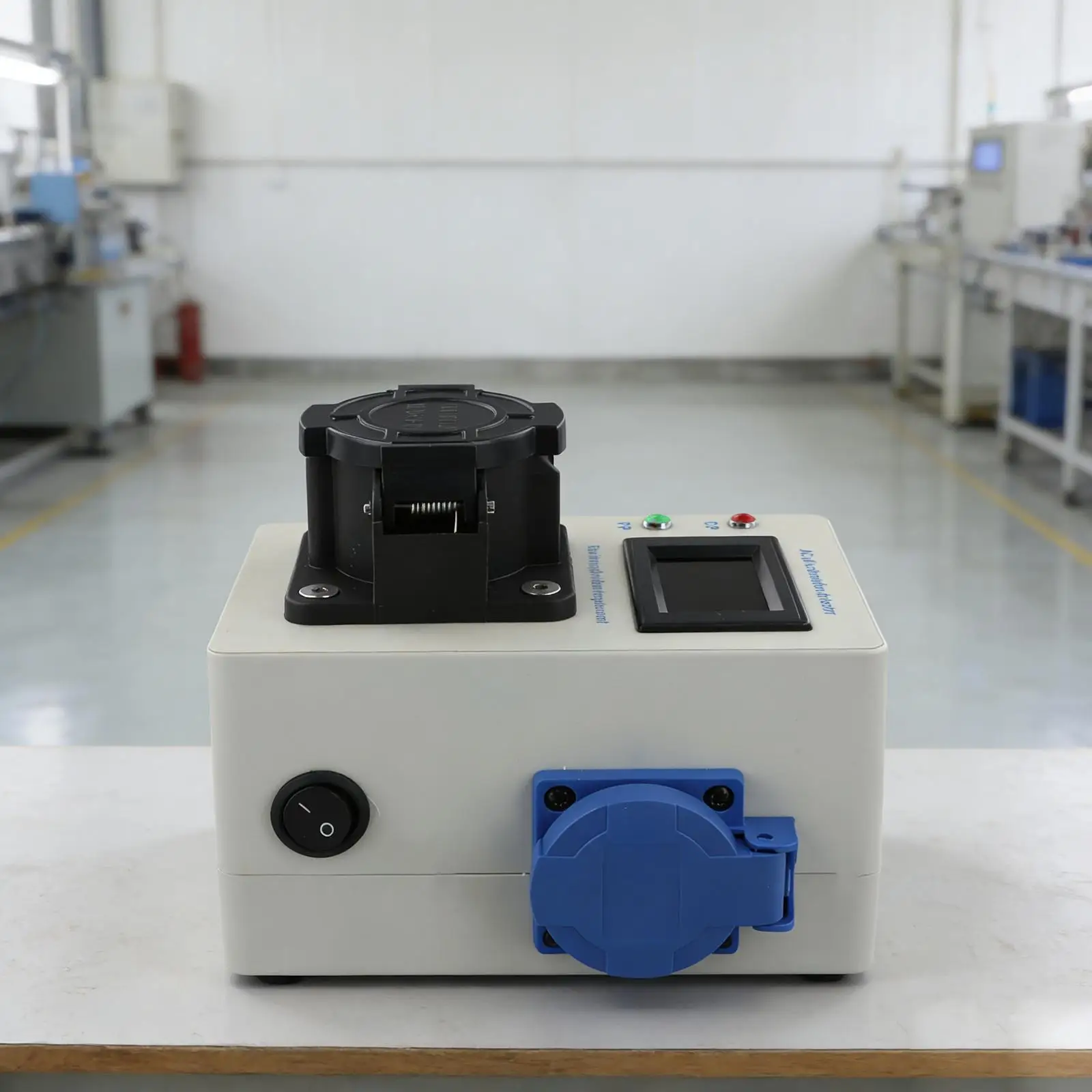 Electric Vehicle AC Charging Pile Tester with Protocol Interaction Testing and CP CC Circuit Normality Indicators