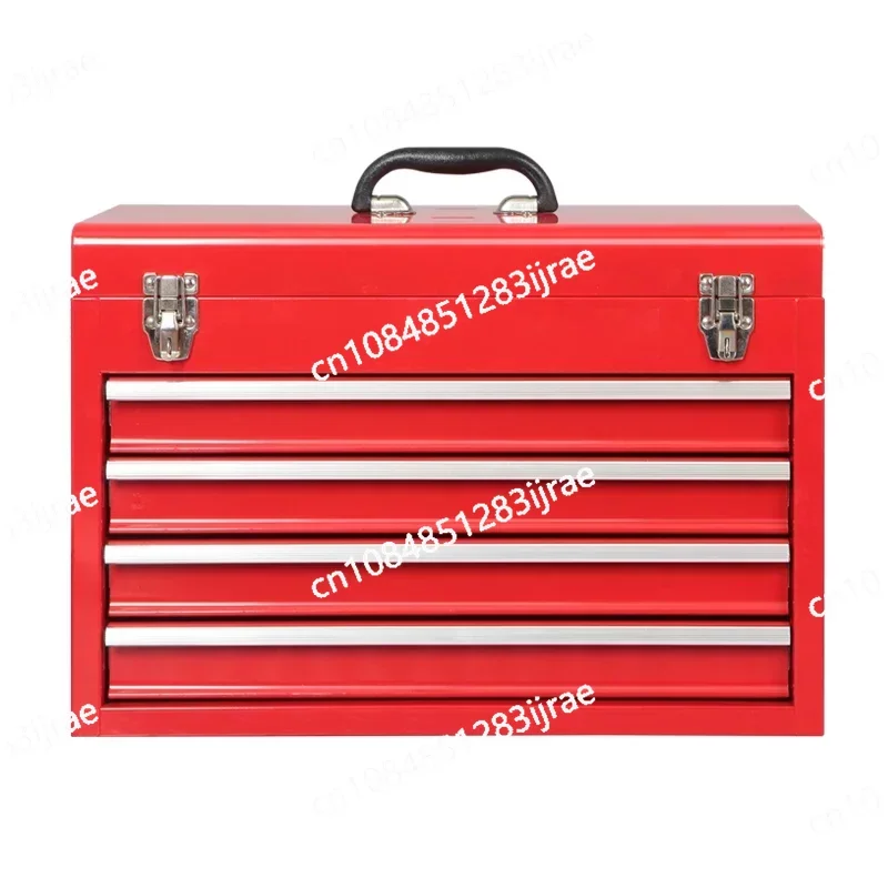 

Portable Toolbox Household Set Portable Repair Multi-function Drawer Double-layer Combination Tool Storage Box