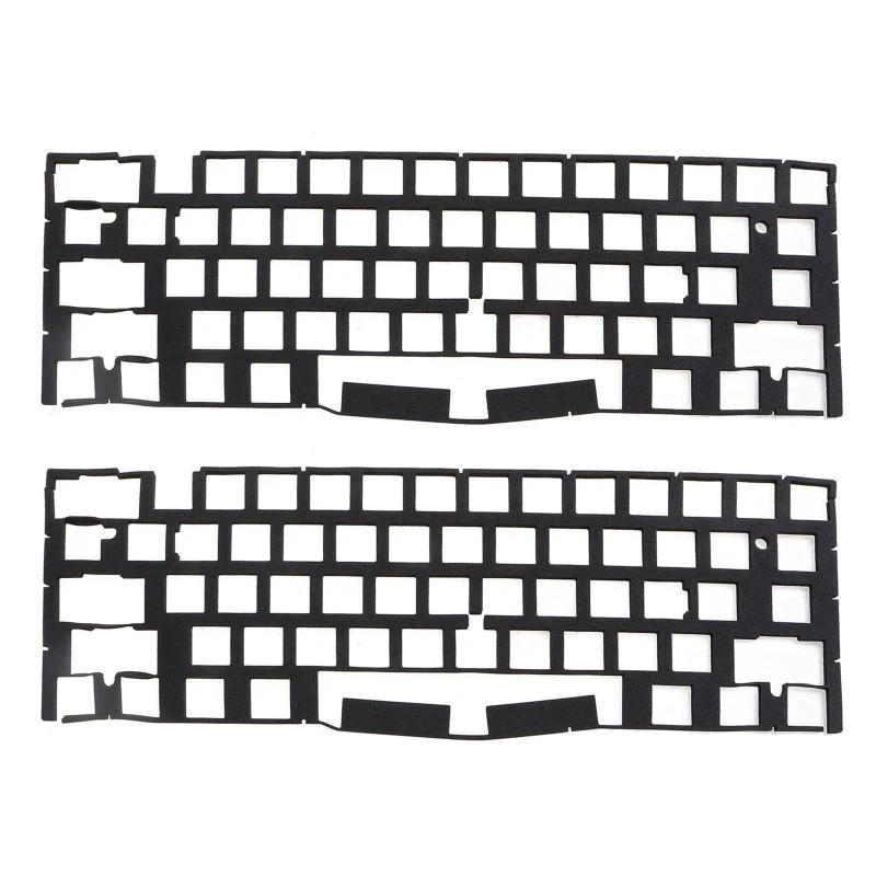 F68C Mechanical Keyboard Landing Pads Mute Foam (61 Layout 2 Pieces)