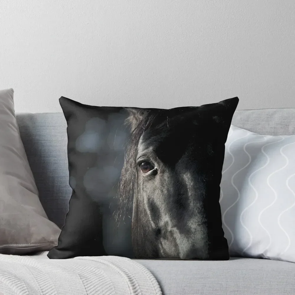 

Horse Throw Pillow Rectangular Cushion Cover Sitting Cushion Pillow Cases pillow