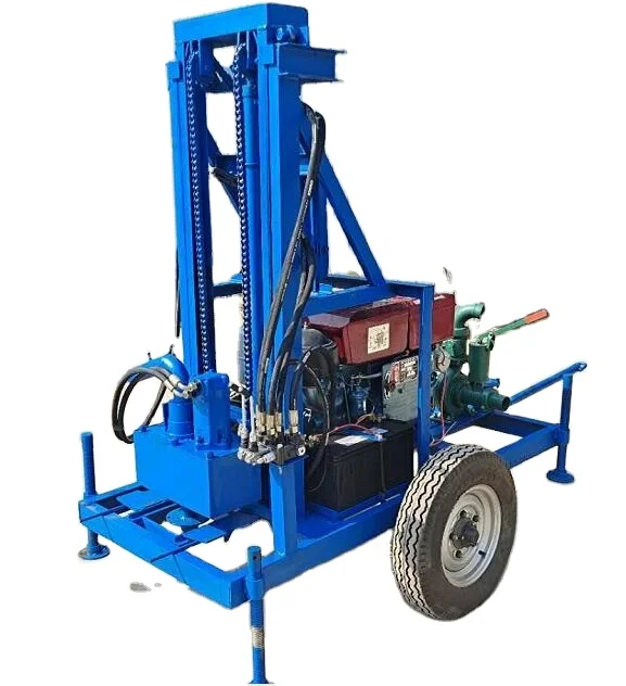 300M Water Well Drilling Rig Borehole Drilling Rig Machine