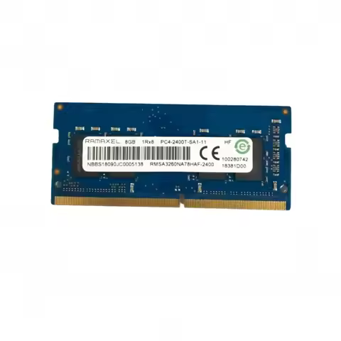 1 pcs RAMAXEL DDR4 RAM 8GB 2400MHz Laptop memory 8GB 1Rx8 PC4-2400T-SA1-11 DDR4 8GB 2400 SODIMM 1.2V