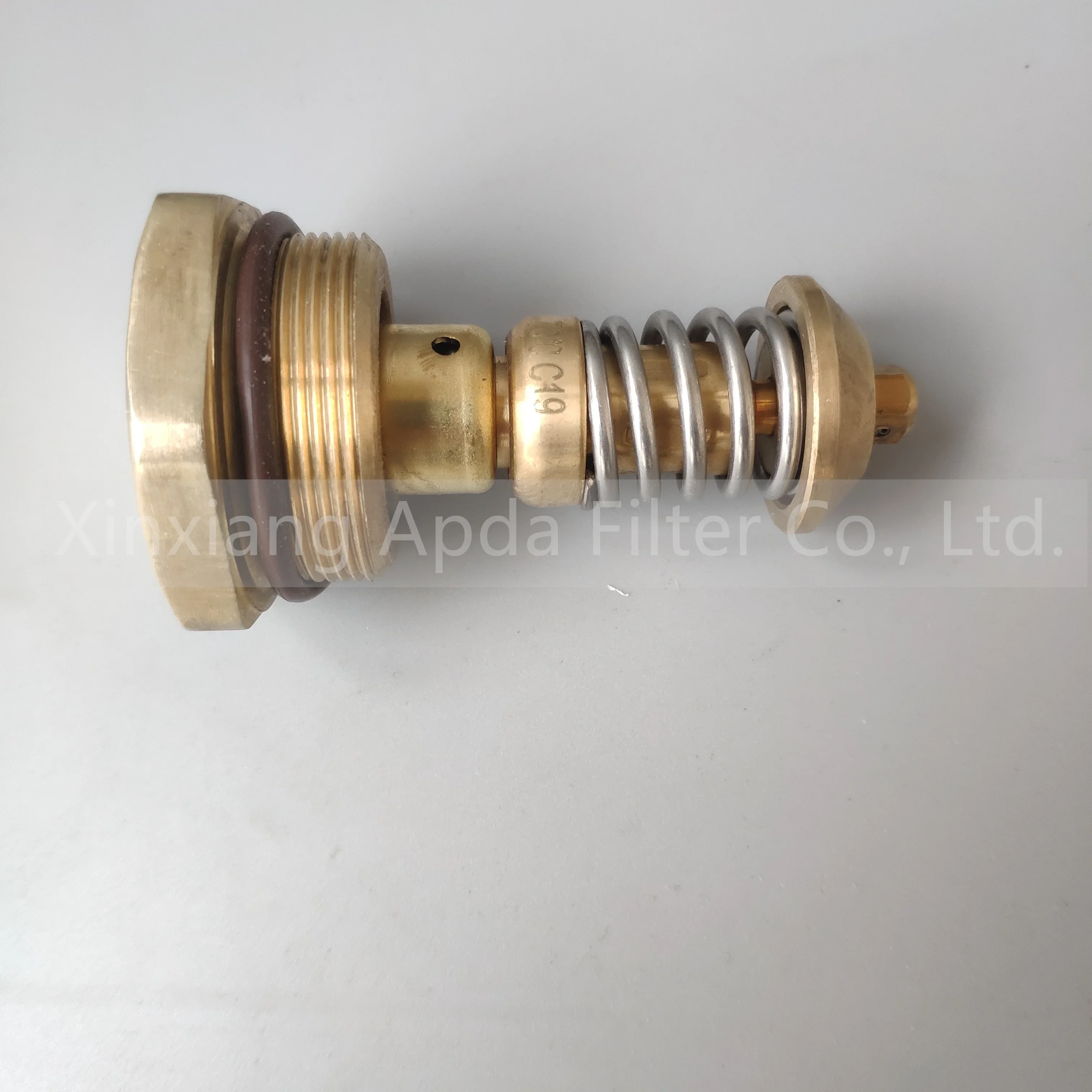 High Quality Air Compressor Spare Parts Thermostatic Valve Kit 02250092-081 A11175374 Thermal Valve 100010137 70°  11175374