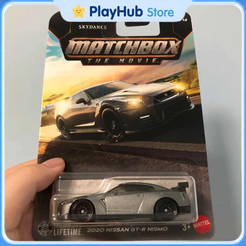 Matchbox 2O2O NISSAN GT-R NISMO Collector Movie Themed Series Rubber Tires 1:64 Scale Popular Collectible Model Toy Gift