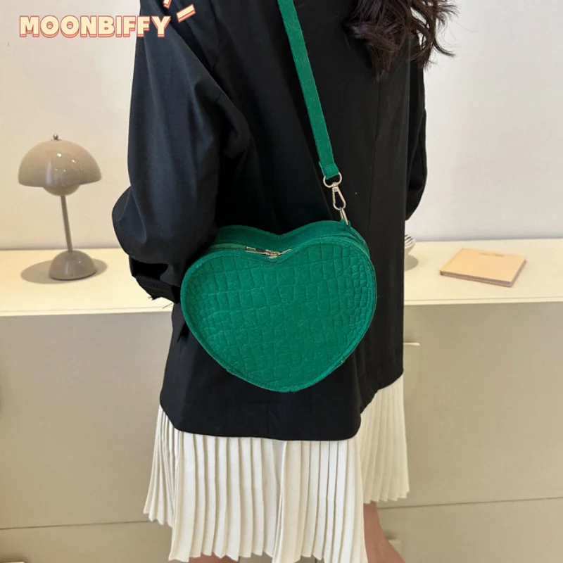 Fashion Vintage Heart Women Handbags Luxury Designer Handbag Heart Bags for Women Women\'s Shoulder Messenger 2023 Trend