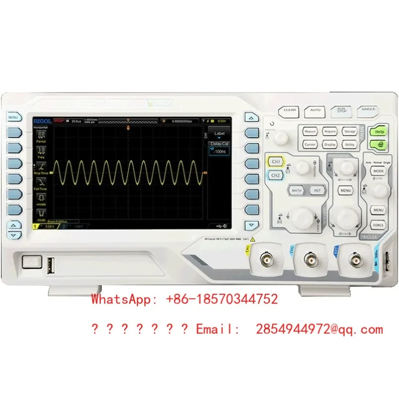 2026   DS1102Z-E Digital Fluorescent Oscilloscope DS1202Z 1G Sampling Rate Dual-channel Decoding Analysis