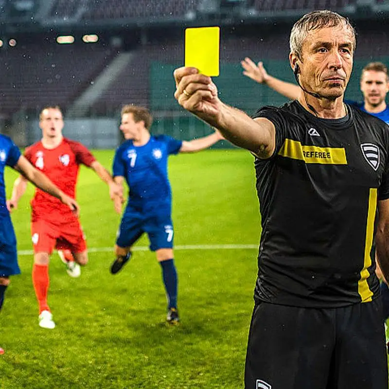 2Pcs/set Soccer Warning Cards Soccer Warning And Ejection Cards Set Football Red And Yellow Card Referee Accessory Kit