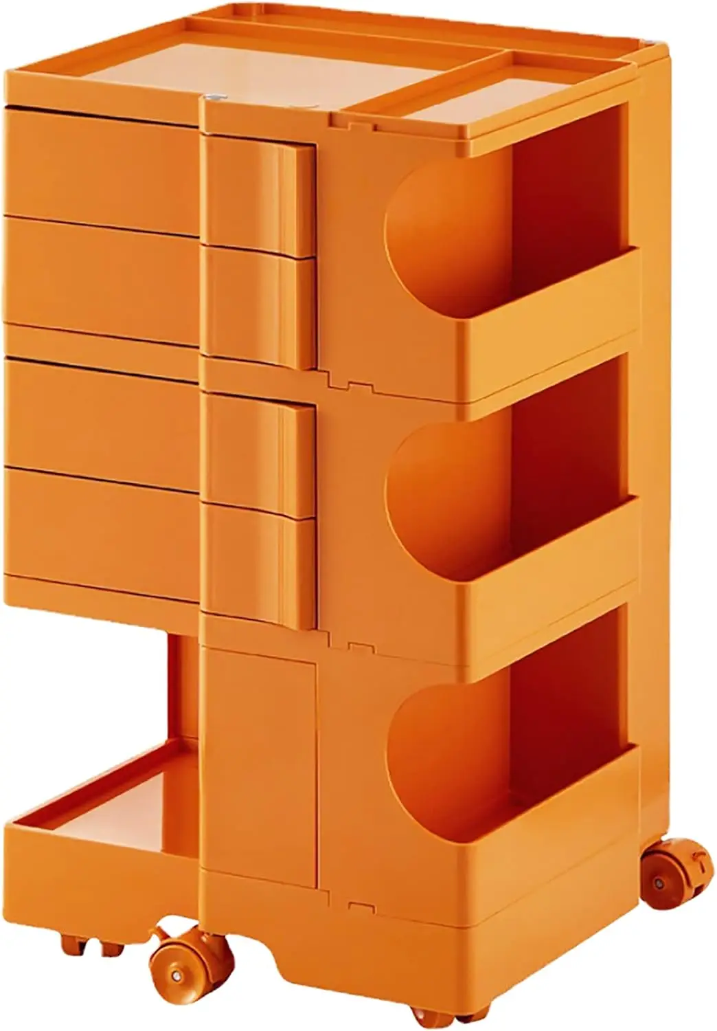 

Многофункциональная тележка для хранения-промышленное хранилище с колесами и выдвижными ящиками-портативная тележка для салонных принадлежностей