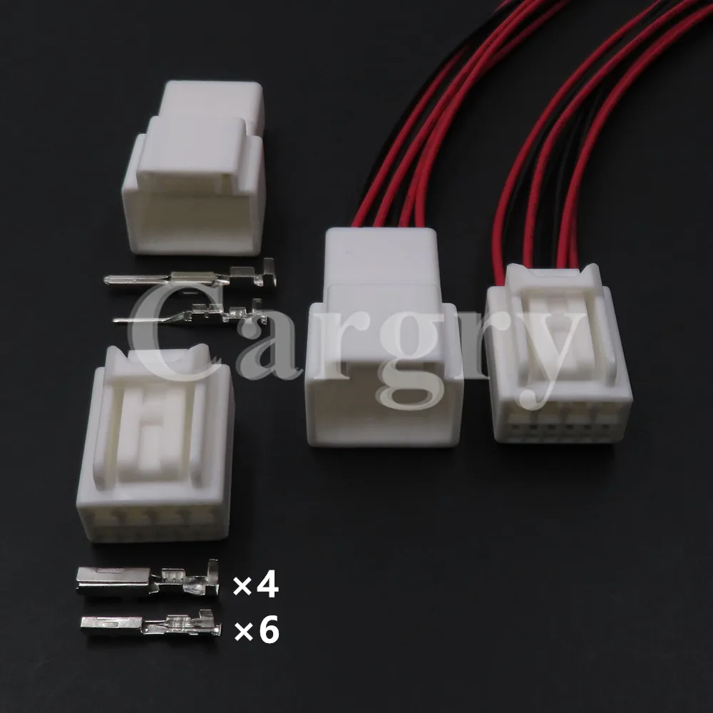 

1 Set 10P 1.2 2.2 Series Automobile Lifter Motor Wire Male Plug Female Socket 7283-1556 AC Assembly Composite Connector