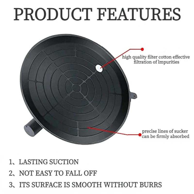НОВАЯ 8-дюймовая вакуумная присоска, емкость 220 кг, сверхмощный стеклянный подъемник на присоске для гранитной плитки, стекла, ручной подъем