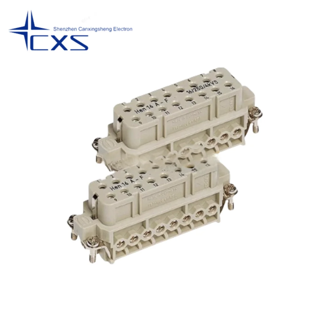 

1 шт. 09200162813 Жесткий разъем Han 16A-BU-S (17-32) оригинал