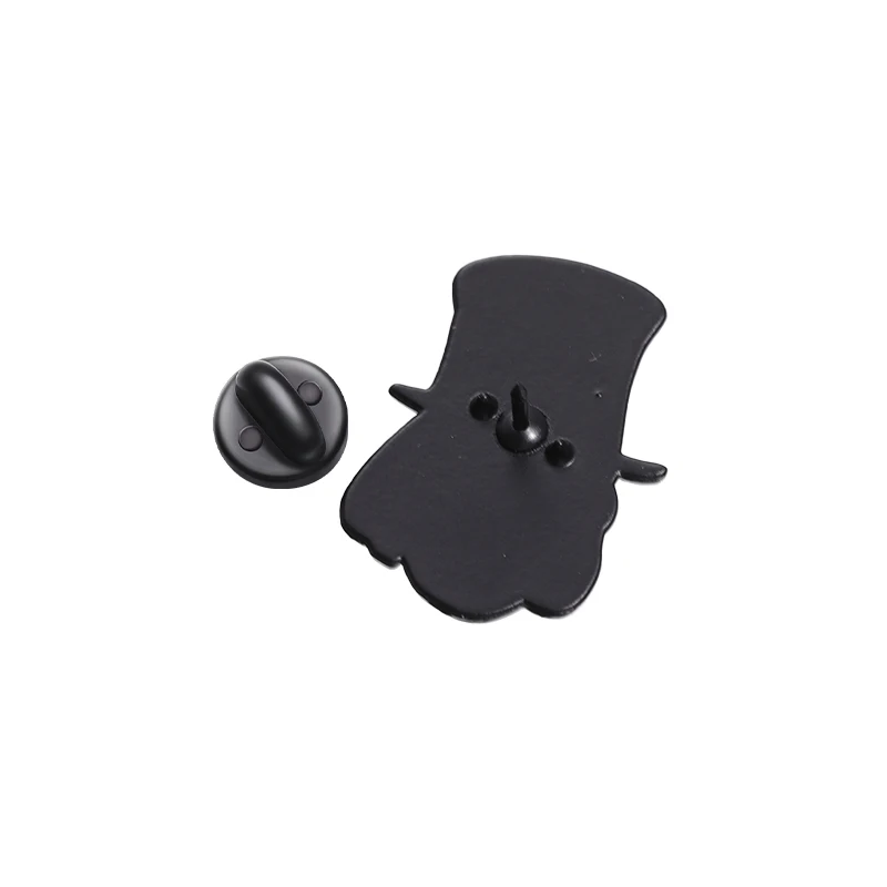 دبابيس المينا لشخصيات الأفلام الجديدة ، دبابيس مخصصة من مصنع الشوكولاتة ، شارات طية صدر السترة ، هدية مجوهرات مضحكة للأصدقاء #3